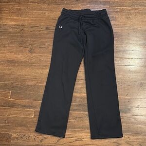 Under Armour Boys Black straight leg pants size small